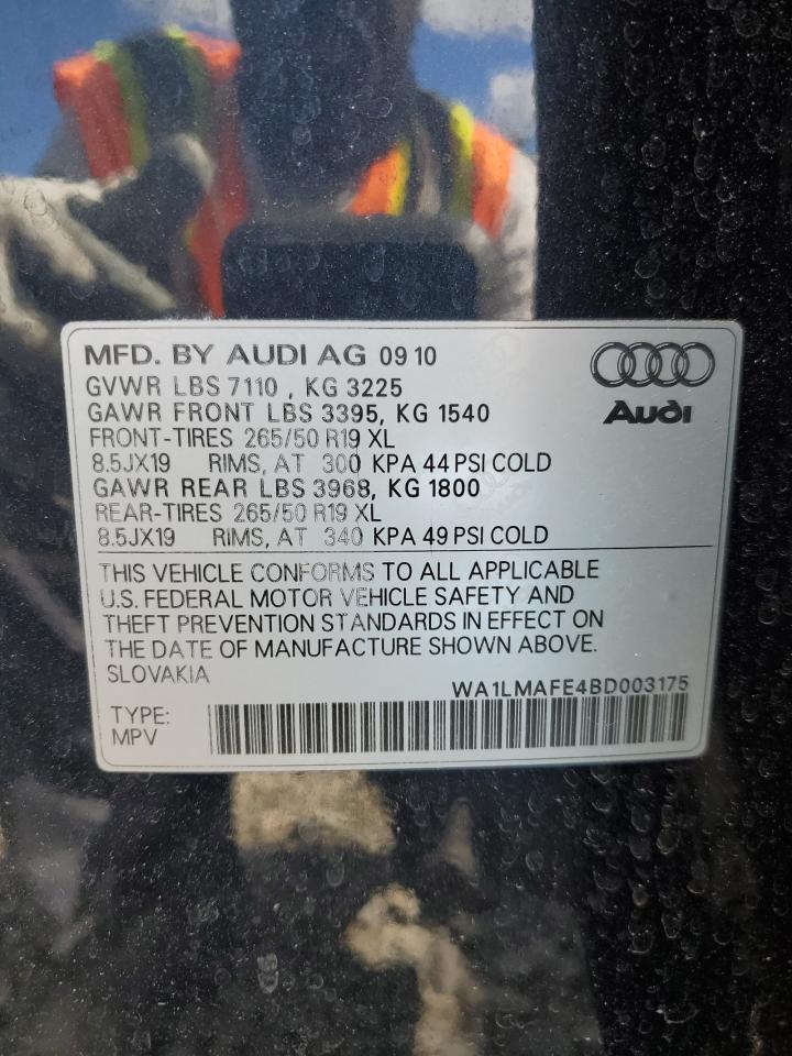 WA1LMAFE4BD003175 2011 Audi Q7 Premium Plus