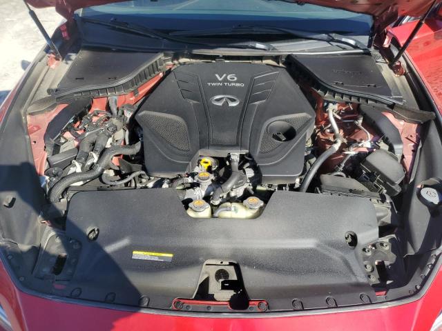 2019 Infiniti Q50 Red Sport 400 VIN: JN1FV7AP3KM760566 Lot: 56619654