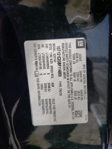 2011 GMC Sierra K2500 Slt VIN: 1GT121C83BF114869 Lot: 57131444