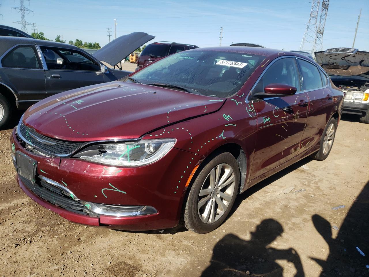 2015 Chrysler 200 Limited vin: 1C3CCCAB8FN680610