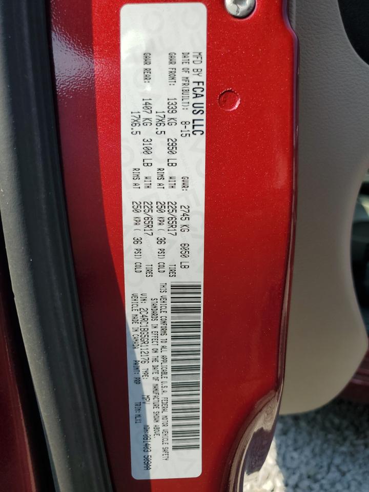 2C4RC1BG5GR112176 2016 Chrysler Town & Country Touring