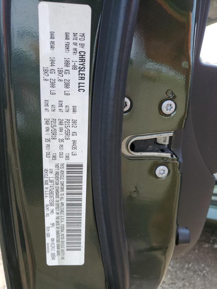 1J8FT47W98D672588 2008 Jeep Compass Sport