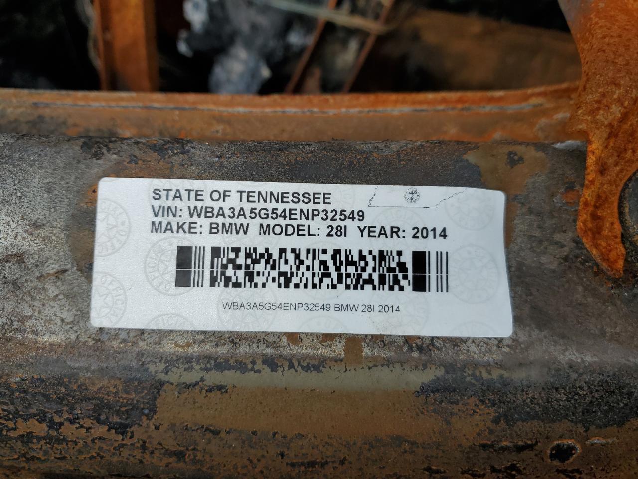 WBA3A5G54ENP32549 2014 BMW 328 I