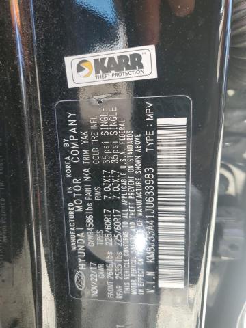 2018 Hyundai Tucson Sel VIN: KM8J33A41JU633983 Lot: 56535644