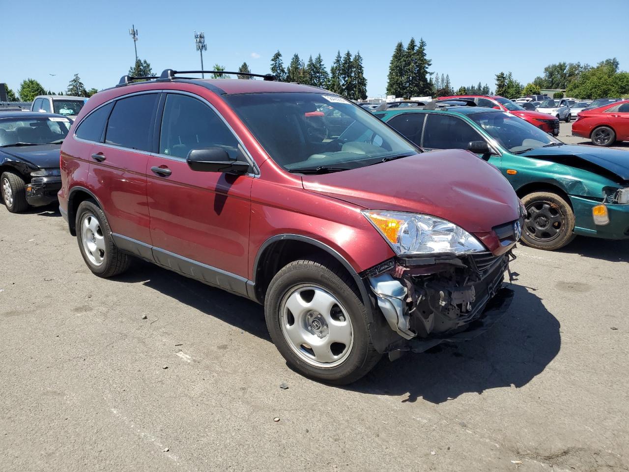 JHLRE48329C022238 2009 Honda Cr-V Lx