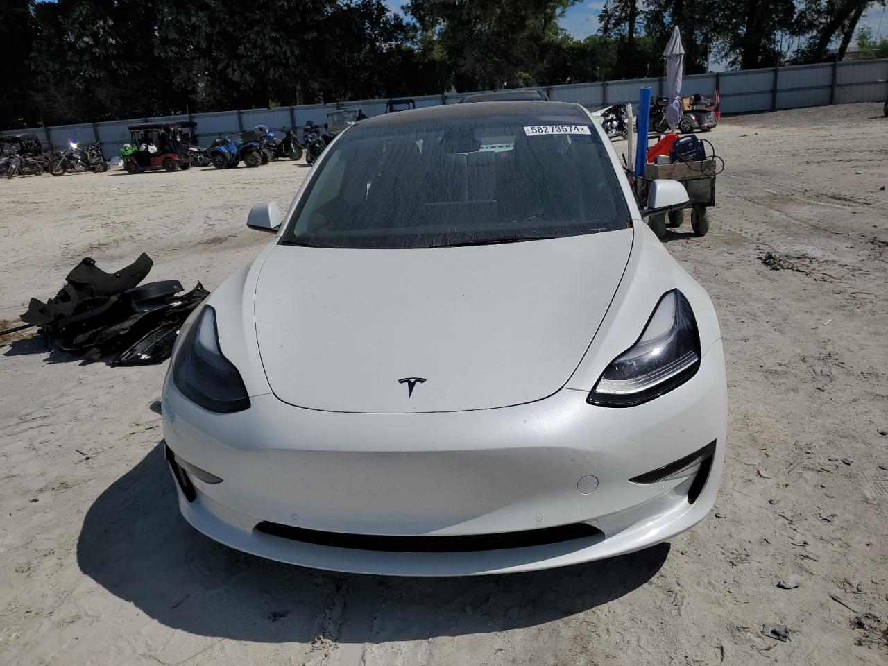 2022 Tesla Model 3 vin: 5YJ3E1EB8NF328497