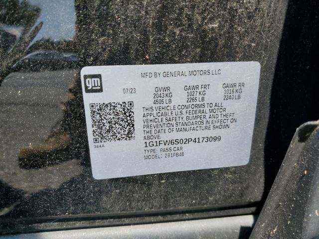 2023 Chevrolet Bolt Ev 1Lt VIN: 1G1FW6S02P4173099 Lot: 59676004