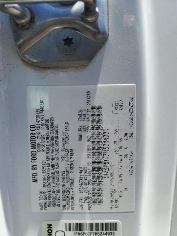 2017 Ford Mustang Gt VIN: 1FA6P8CF7H5244933 Lot: 57172194