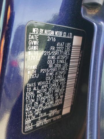 2016 NISSAN JUKE S - JN8AF5MV8GT658099