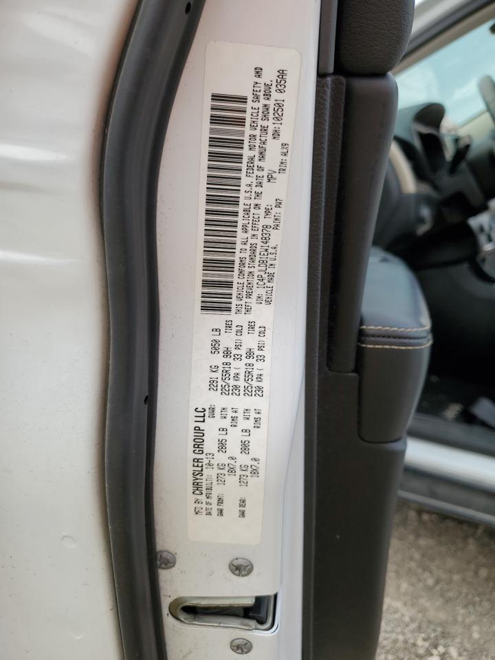 1C4PJLDB1EW148378 2014 Jeep Cherokee Limited