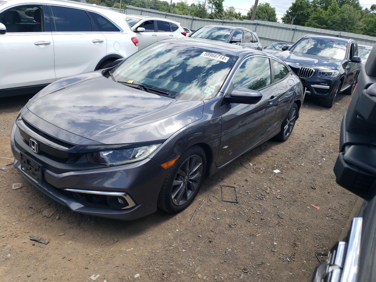 2019 Honda Civic Ex vin: 2HGFC3B33KH355674