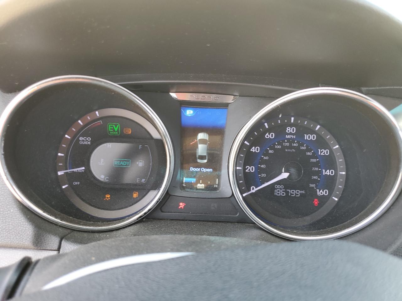 KMHEC4A42EA107165 2014 Hyundai Sonata Hybrid