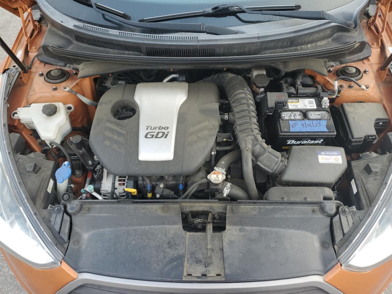 KMHTC6AE3GU279783 2016 Hyundai Veloster Turbo