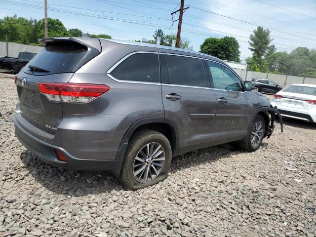 2019 Toyota Highlander Se VIN: 5TDJZRFH4KS950261 Lot: 57303374