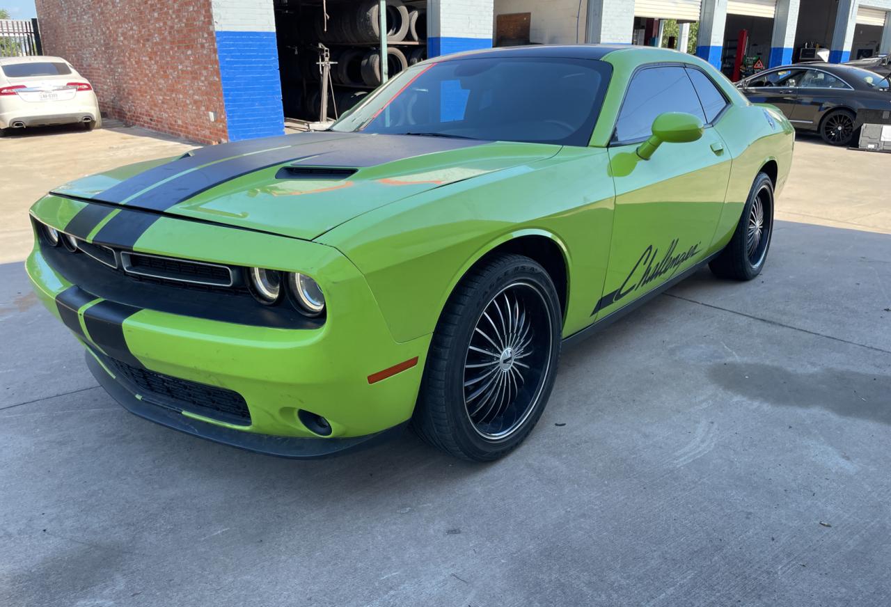 2015 Dodge Challenger Sxt vin: 2C3CDZAG2FH739803