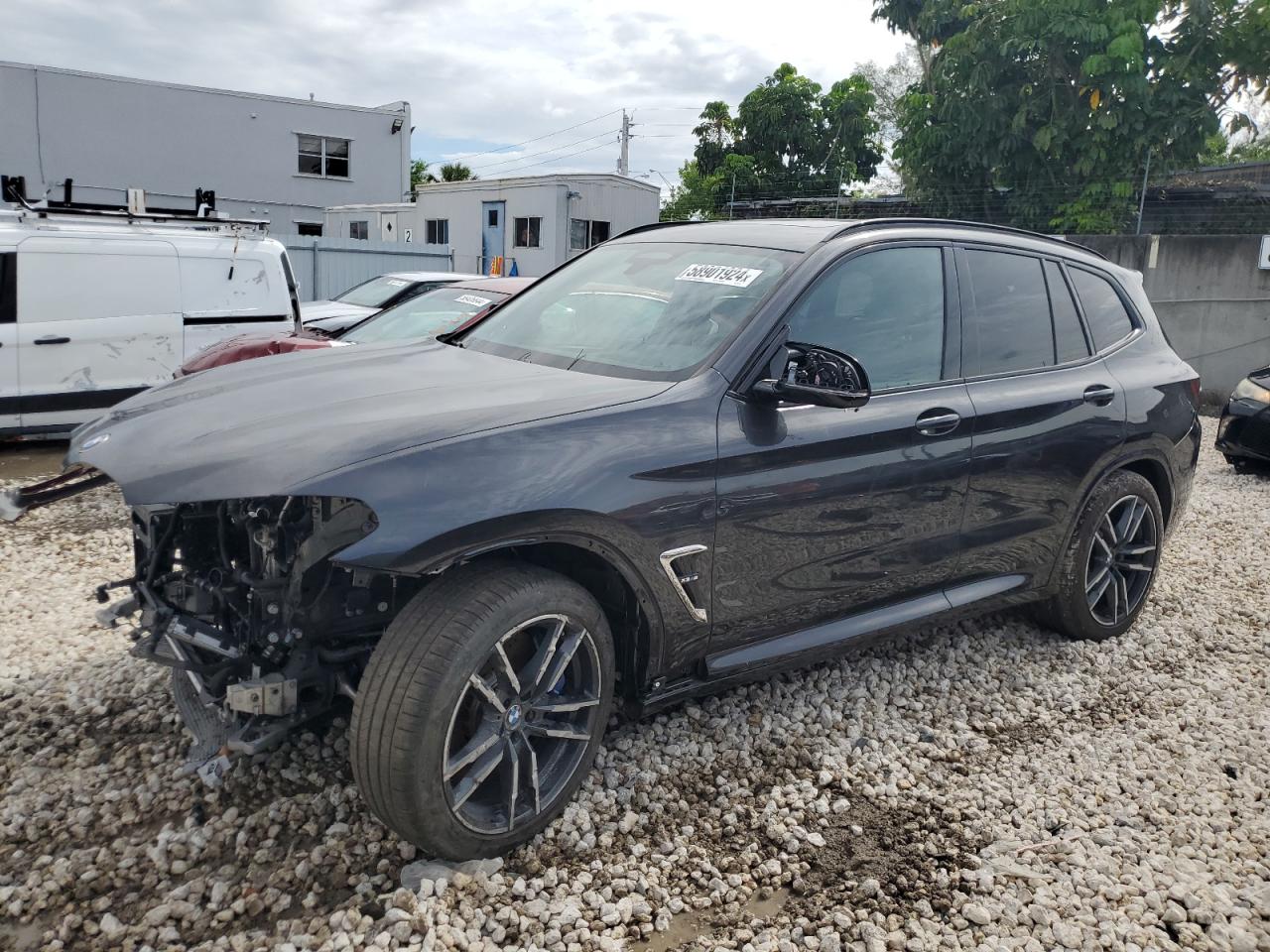 2022 BMW X3 M vin: 5YM13EC04N9J34797