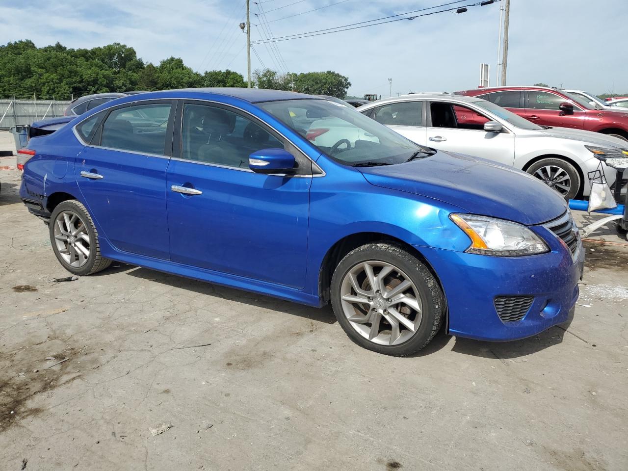 2015 Nissan Sentra S vin: 3N1AB7AP0FY242727