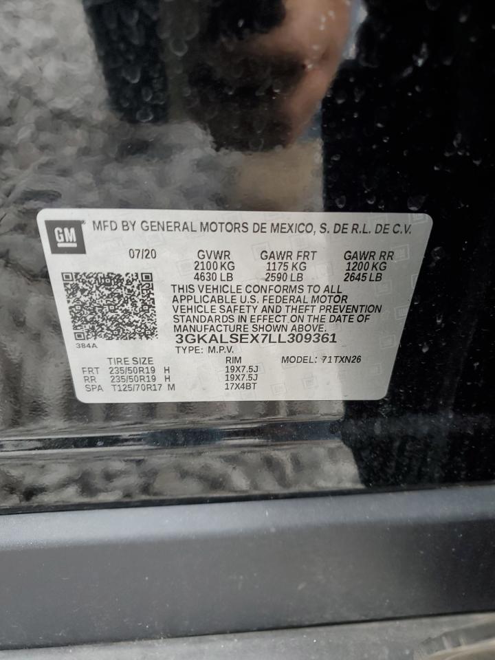3GKALSEX7LL309361 2020 GMC Terrain Denali