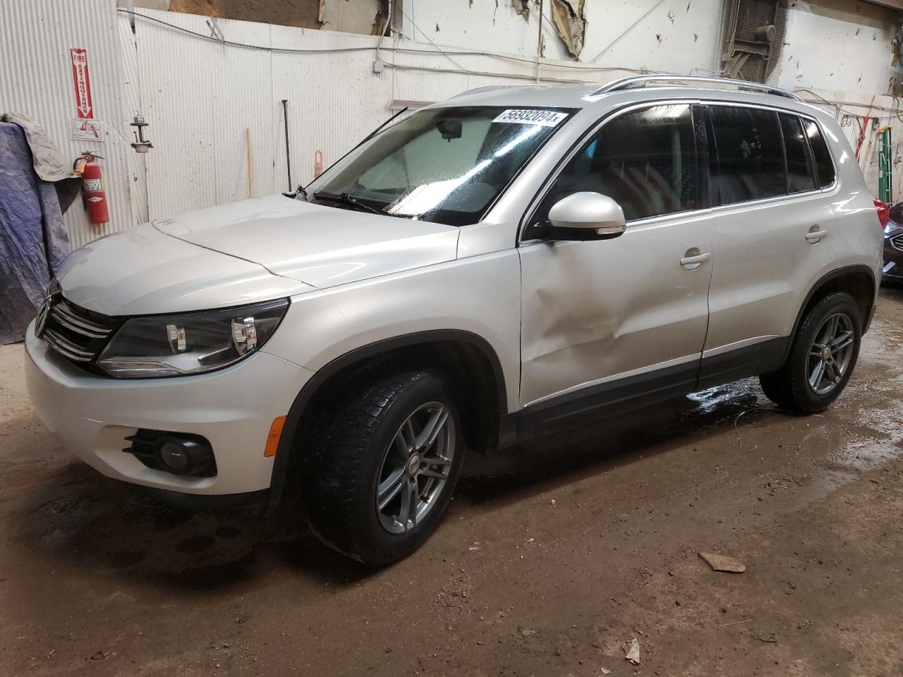 2013 Volkswagen Tiguan S vin: WVGBV7AX6DW526825