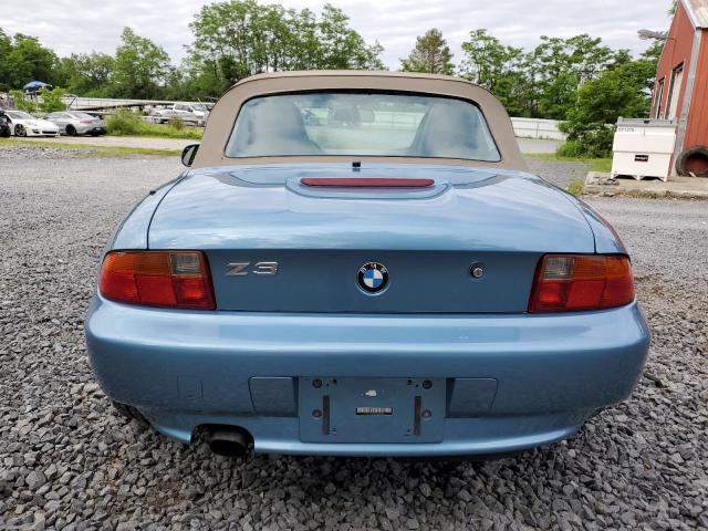 1998 BMW Z3 1.9 VIN: 4USCH7334WLE09286 Lot: 57117804