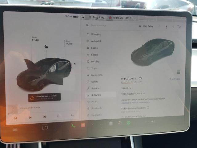 2020 Tesla Model 3 VIN: 5YJ3E1EC6LF791924 Lot: 56791774