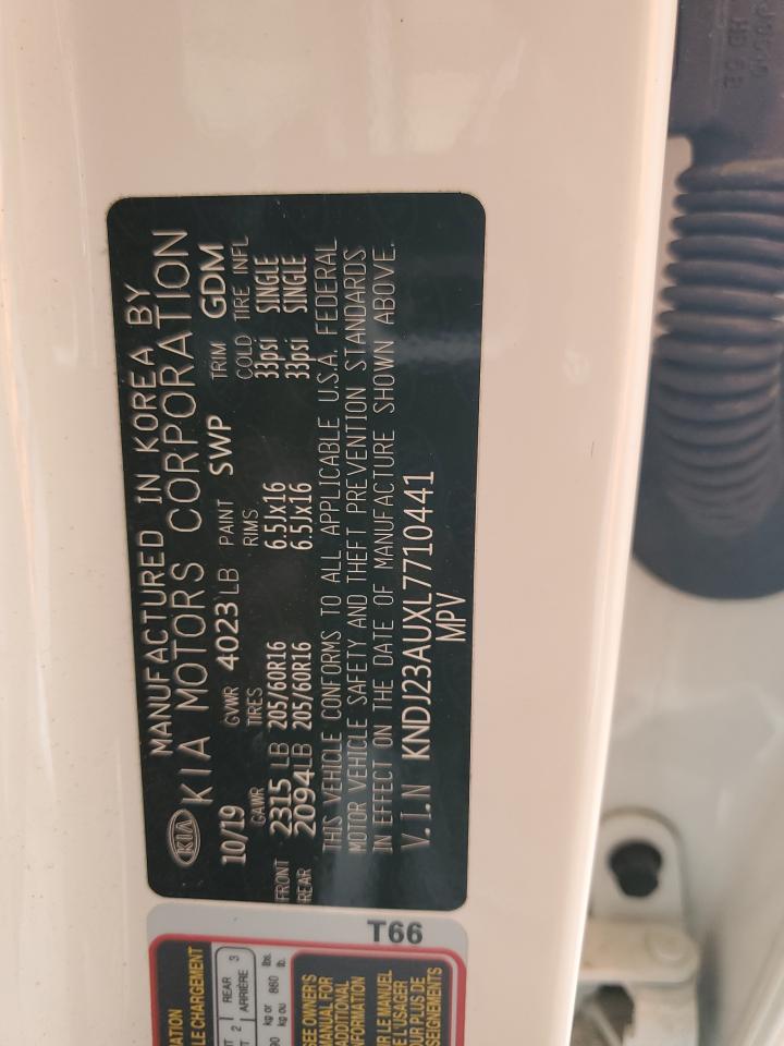 KNDJ23AUXL7710441 2020 Kia Soul Lx