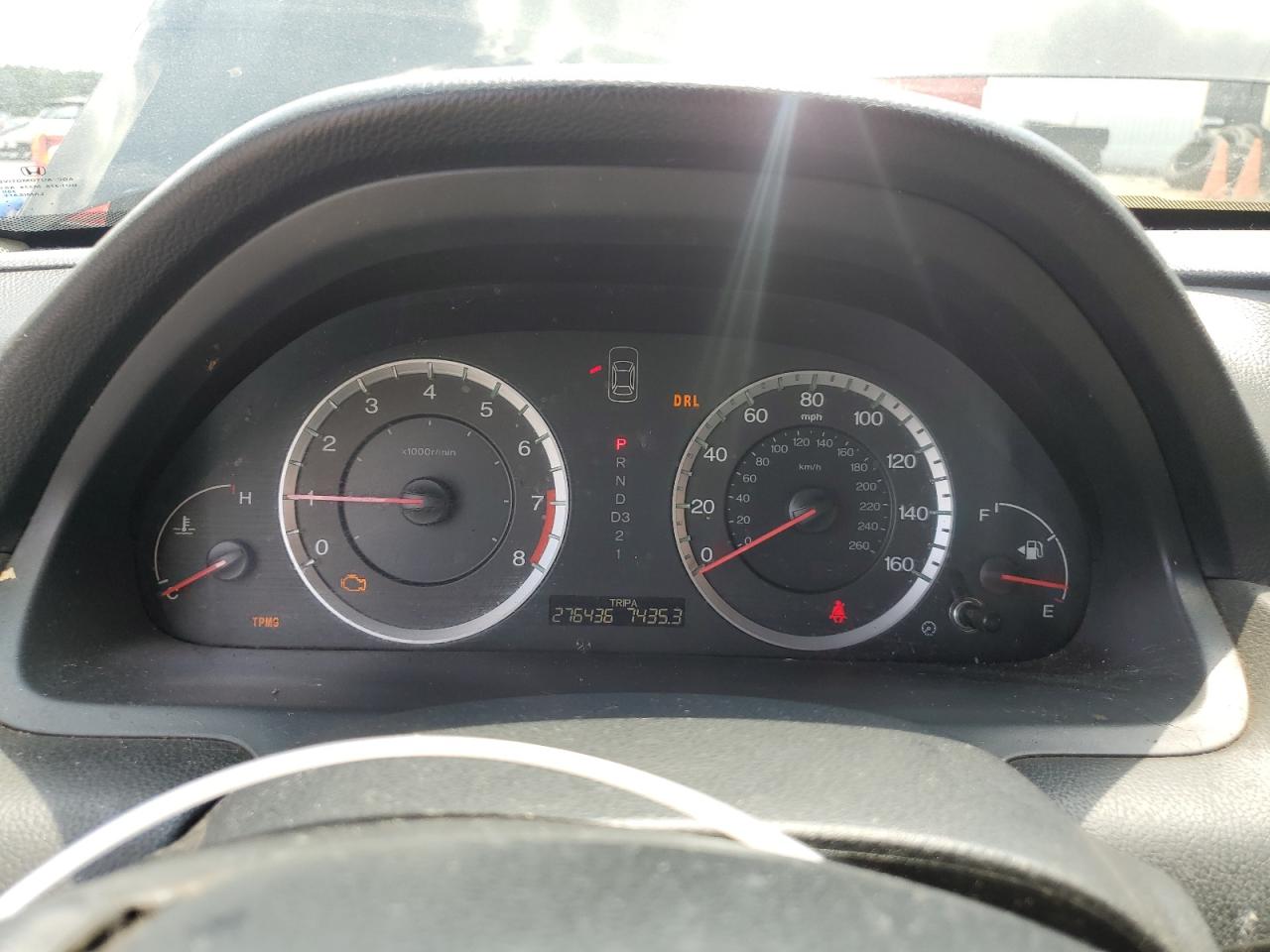 1HGCS22829A004274 2009 Honda Accord Exl