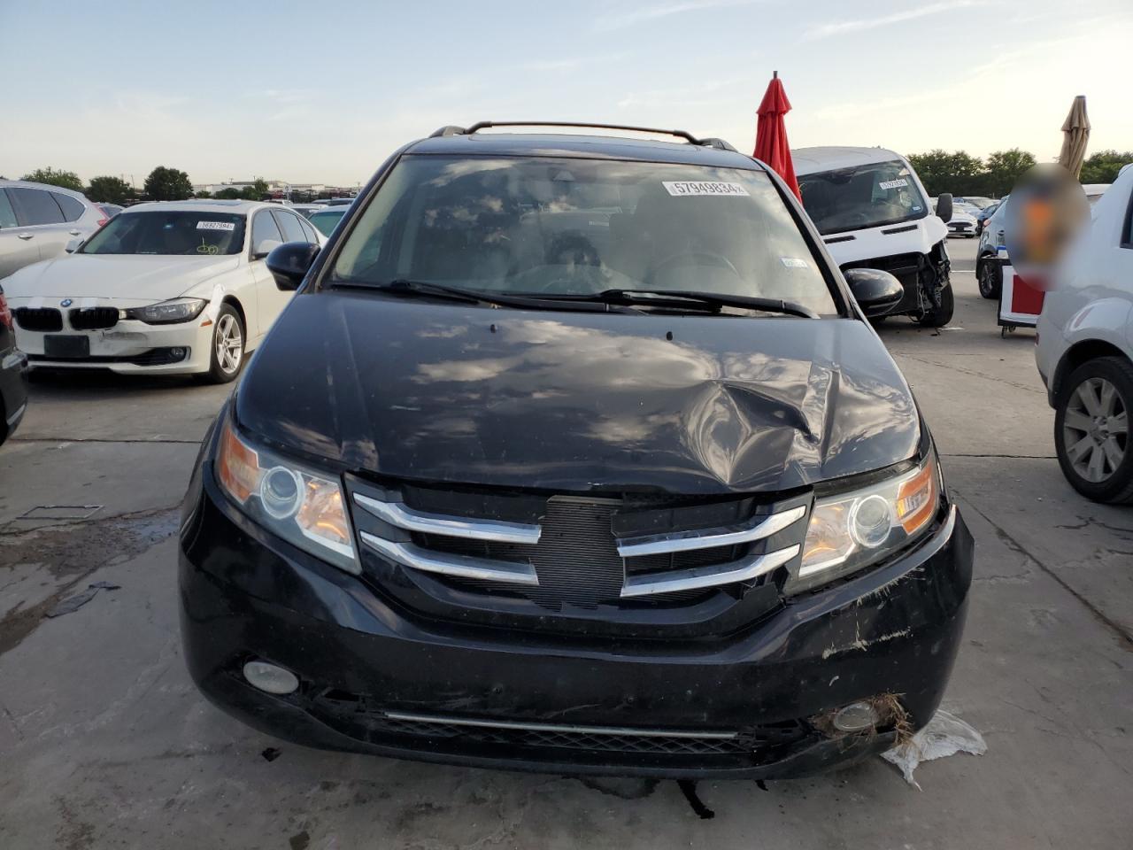 5FNRL5H98EB028510 2014 Honda Odyssey Touring