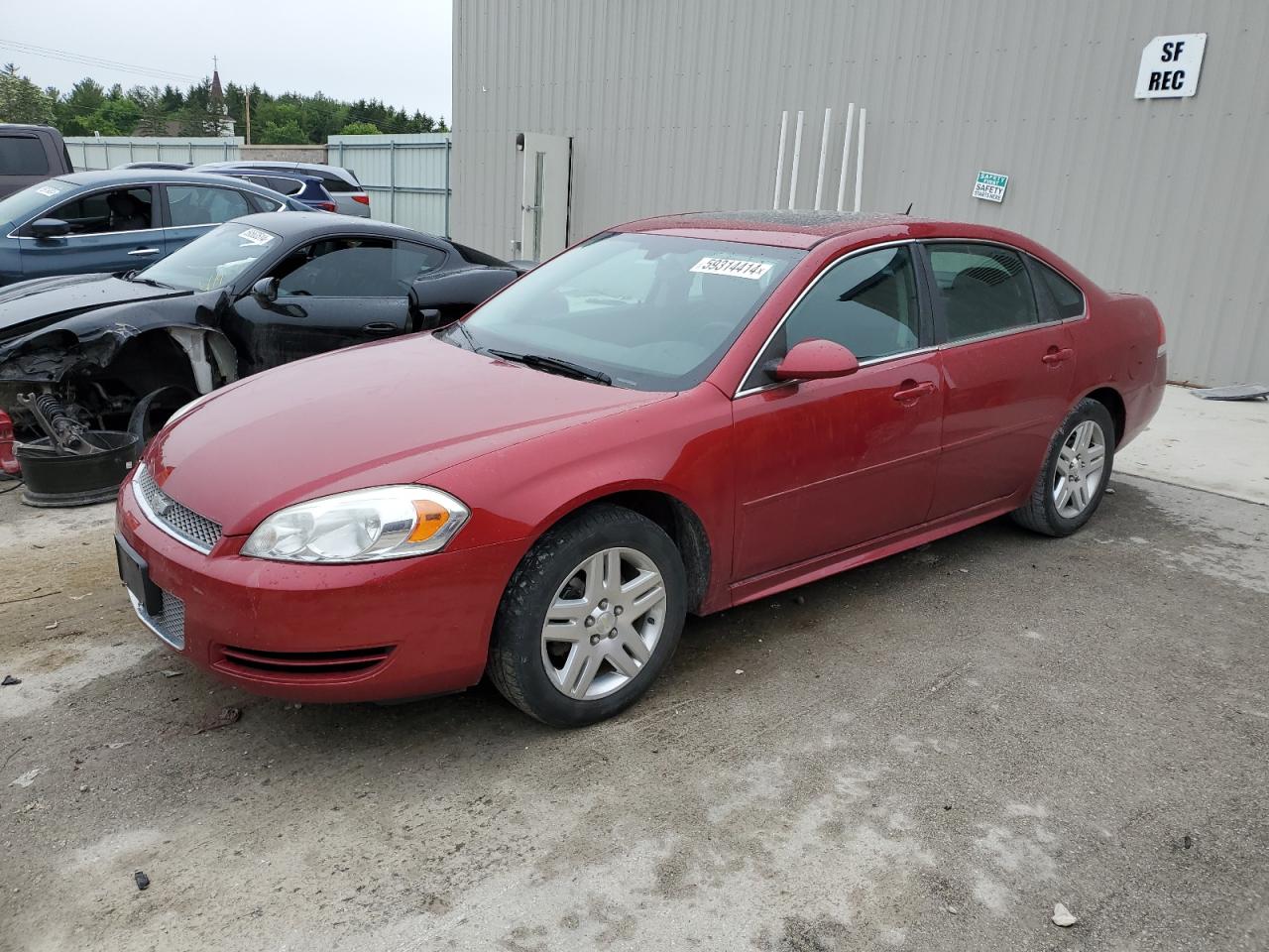 2014 Chevrolet Impala Limited Lt vin: 2G1WB5E31E1127574