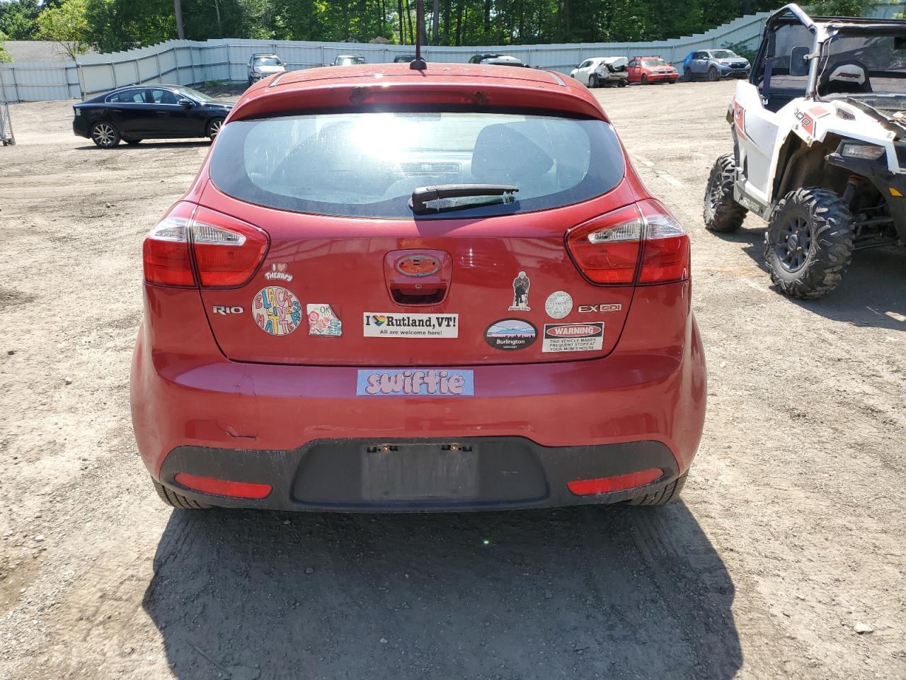 KNADN5A34E6417258 2014 Kia Rio Ex