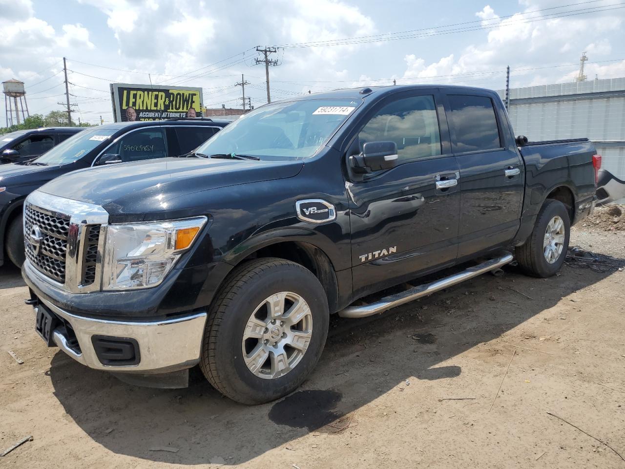 2017 Nissan Titan S vin: 1N6AA1EJ9HN539849