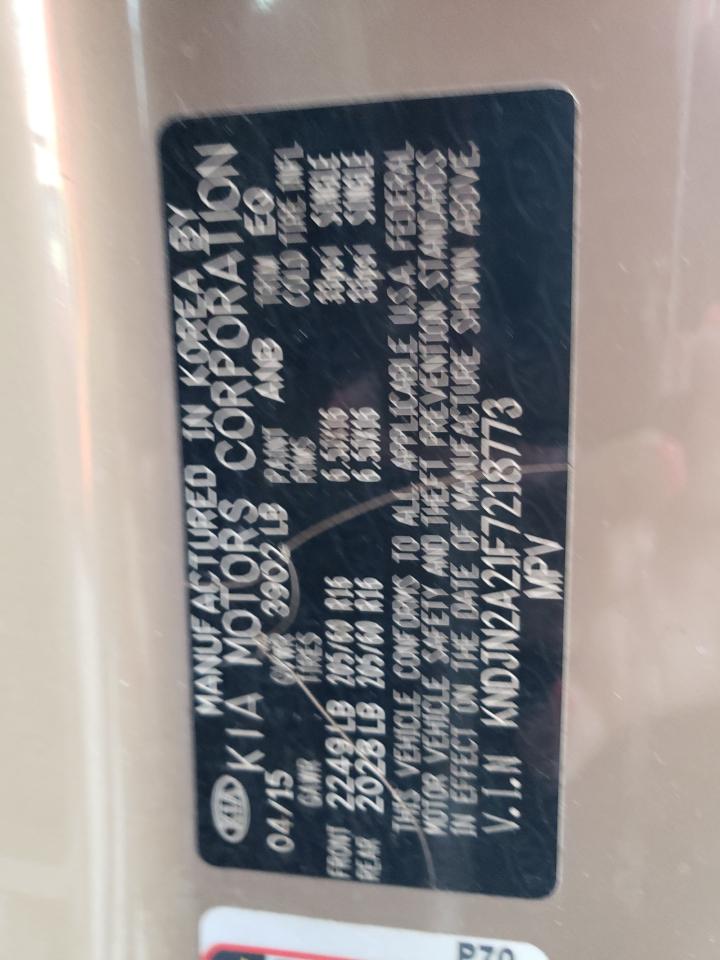 KNDJN2A21F7218773 2015 Kia Soul