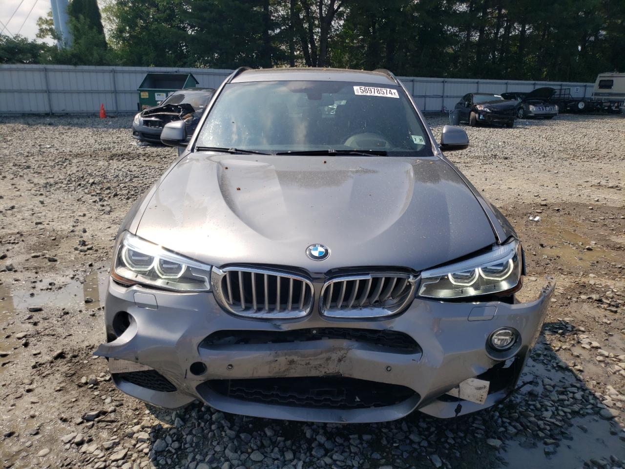 2016 BMW X3 xDrive35I vin: 5UXWX7C54G0R17344