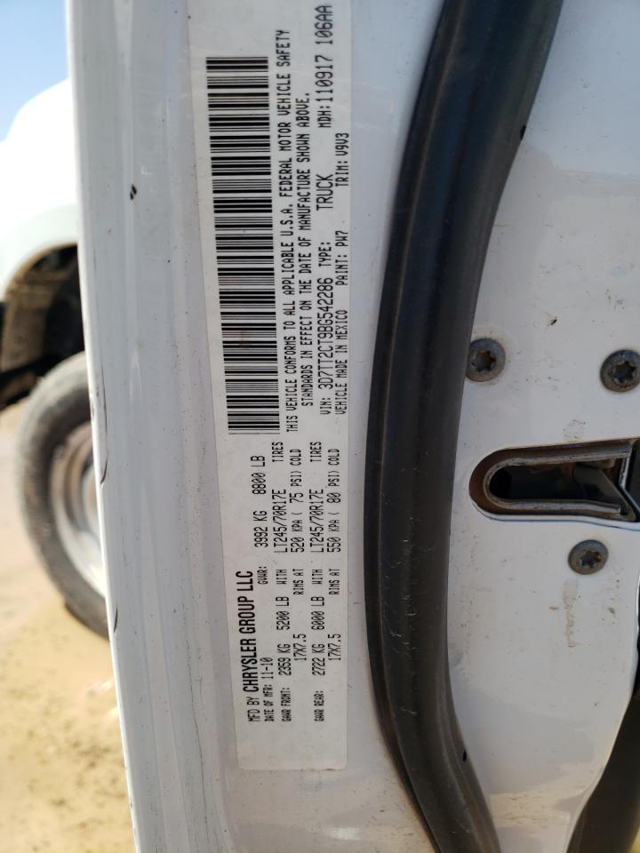 3D7TT2CT9BG542286 2011 Dodge Ram 2500