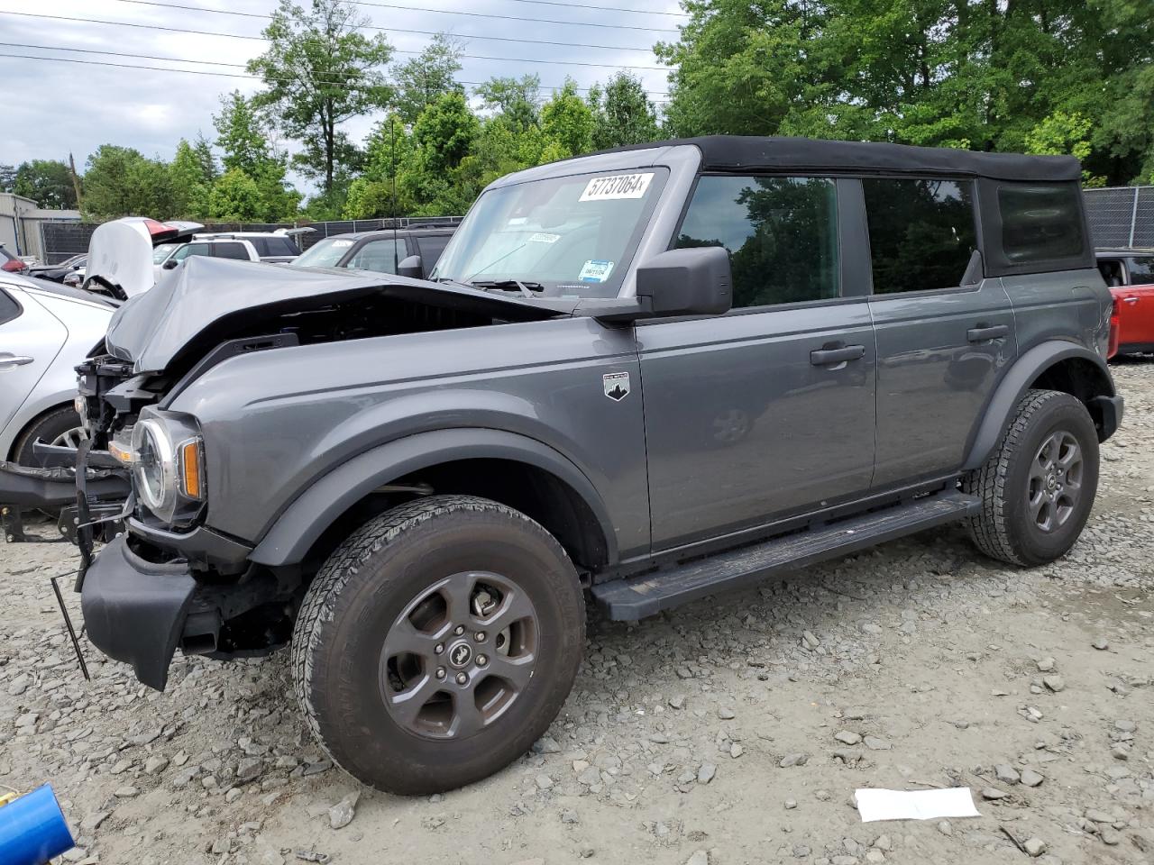 Lot #2955031893 2022 FORD BRONCO BAS