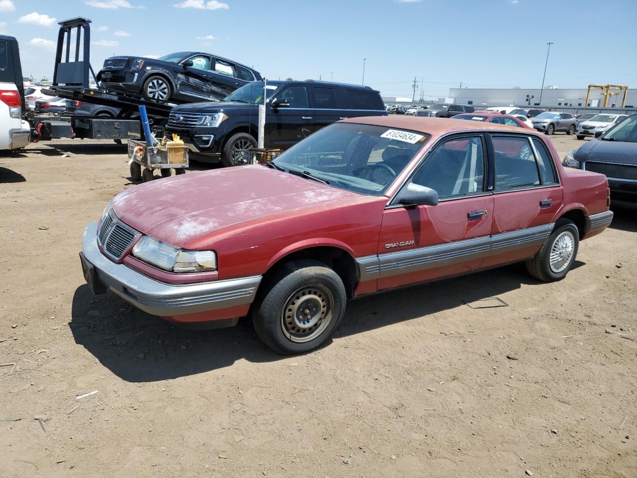 Lot #2635144549 1989 PONTIAC GRAND AM L