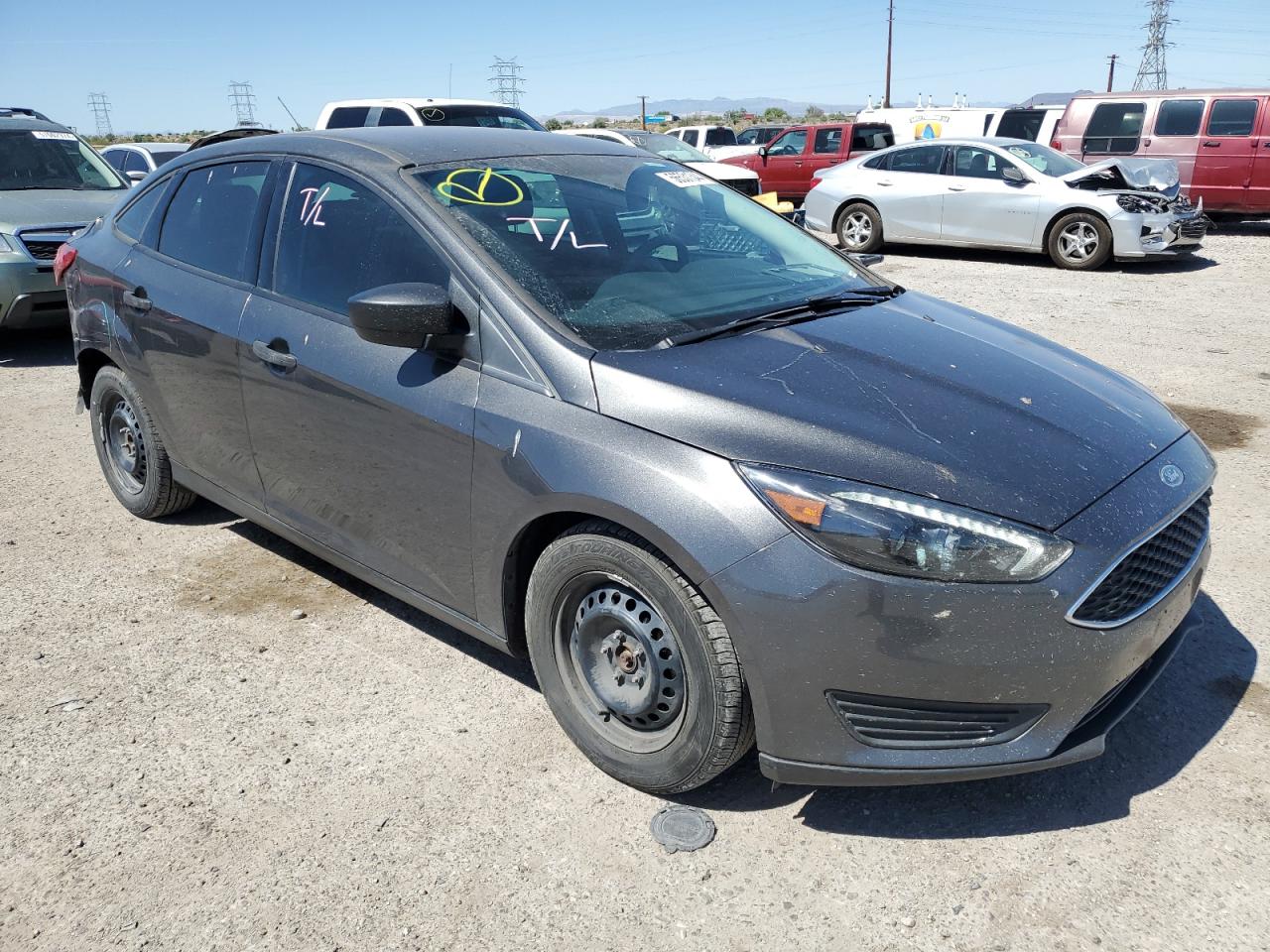 1FADP3E29HL290523 2017 Ford Focus S