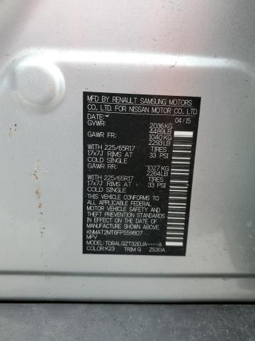 KNMAT2MT6FP559807 2015 NISSAN ROGUE - Image 14