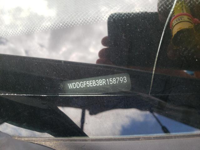 2011 Mercedes-Benz C 300 VIN: WDDGF5EB3BR158793 Lot: 59293854