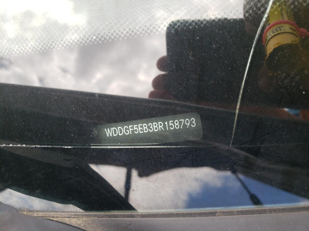 WDDGF5EB3BR158793 2011 Mercedes-Benz C 300