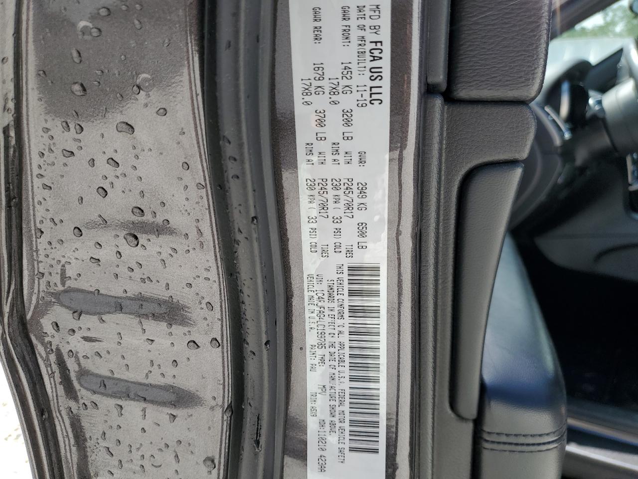 1C4RJFAG4LC199785 2020 Jeep Grand Cherokee Laredo