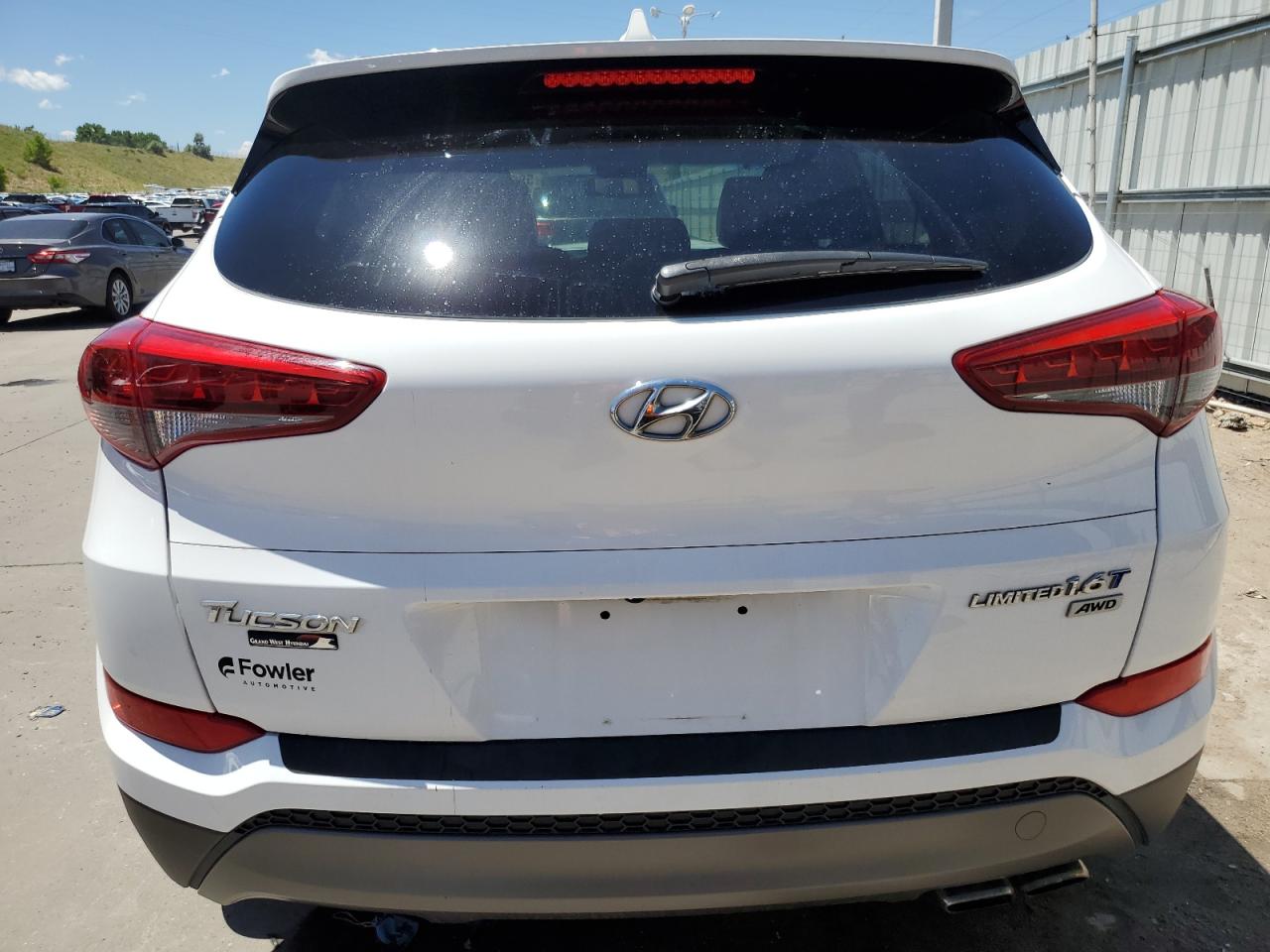KM8J3CA21GU040762 2016 Hyundai Tucson Limited