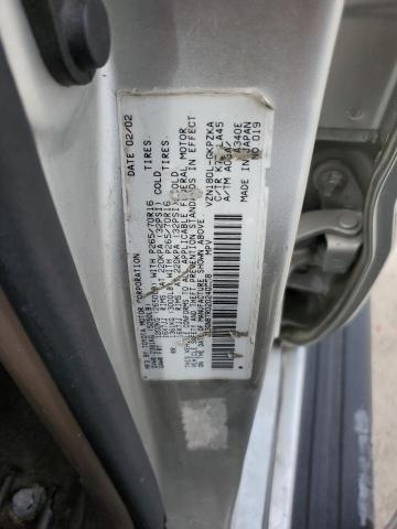 2002 Toyota 4Runner Limited VIN: JT3GN87R020240658 Lot: 60089444