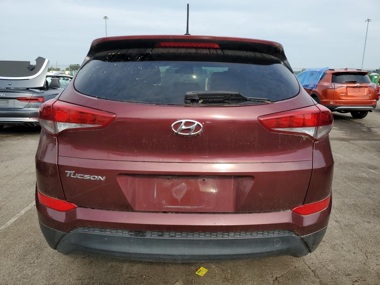 2016 Hyundai Tucson Se vin: KM8J23A47GU024005