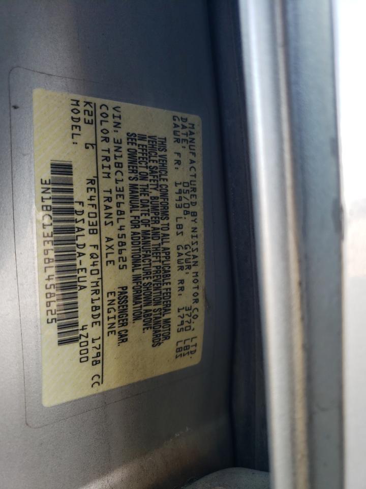 3N1BC13E68L458625 2008 Nissan Versa S