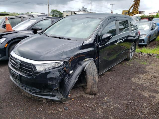 2021 Honda Odyssey Touring VIN: 5FNRL6H89MB008195 Lot: 56281614