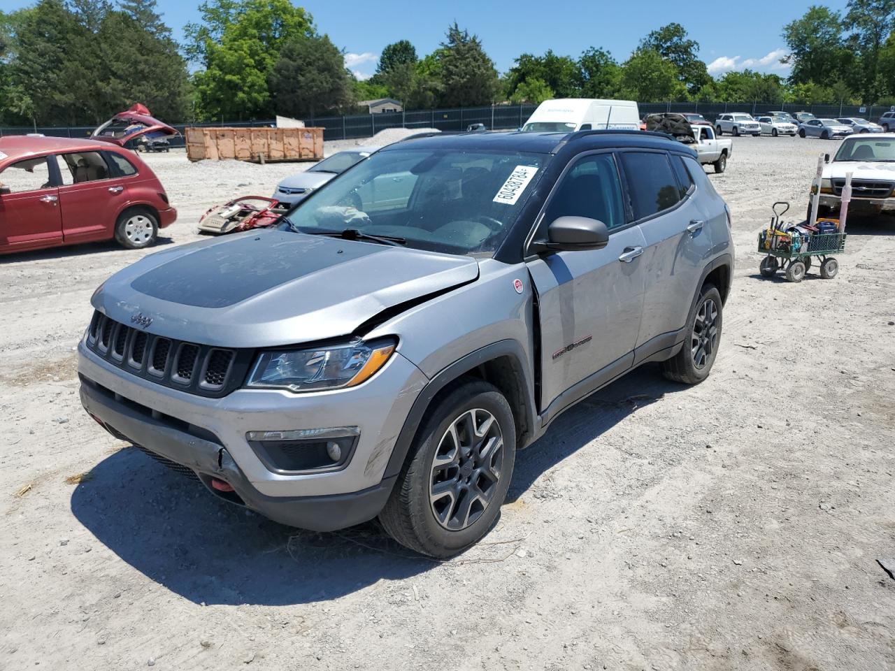 2019 Jeep Compass Trailhawk vin: 3C4NJDDB6KT739515