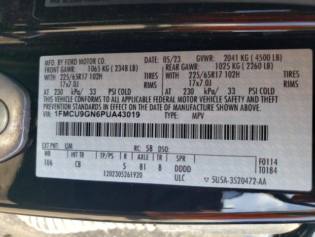 1FMCU9GN6PUA43019 2023 FORD ESCAPE - Image 13