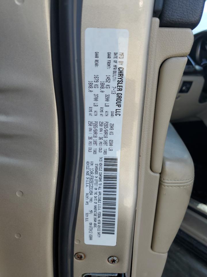 1C4RJFBG5EC231094 2014 Jeep Grand Cherokee Limited