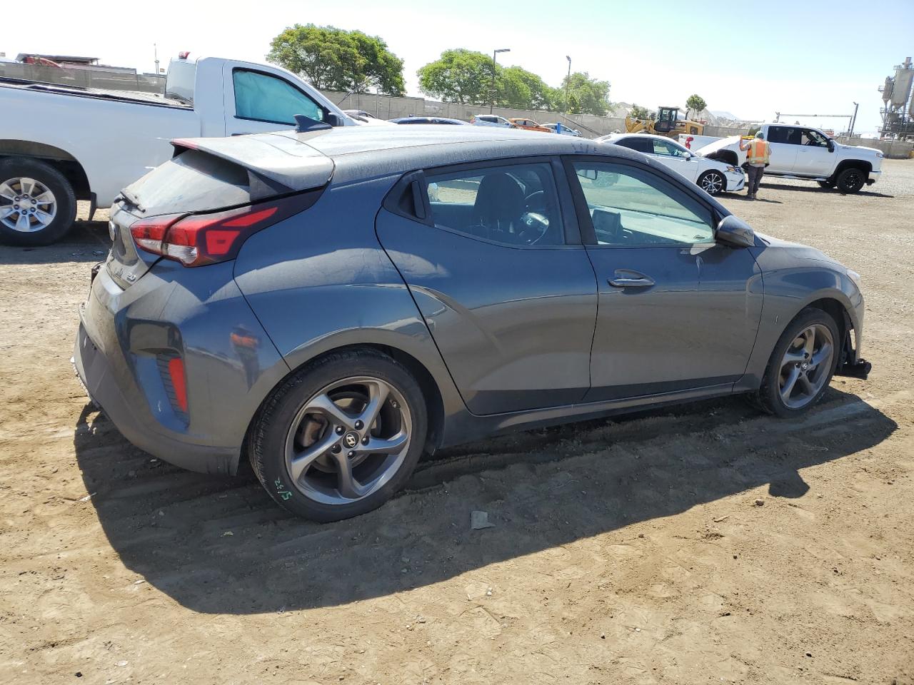 KMHTG6AF6KU018444 2019 Hyundai Veloster Base